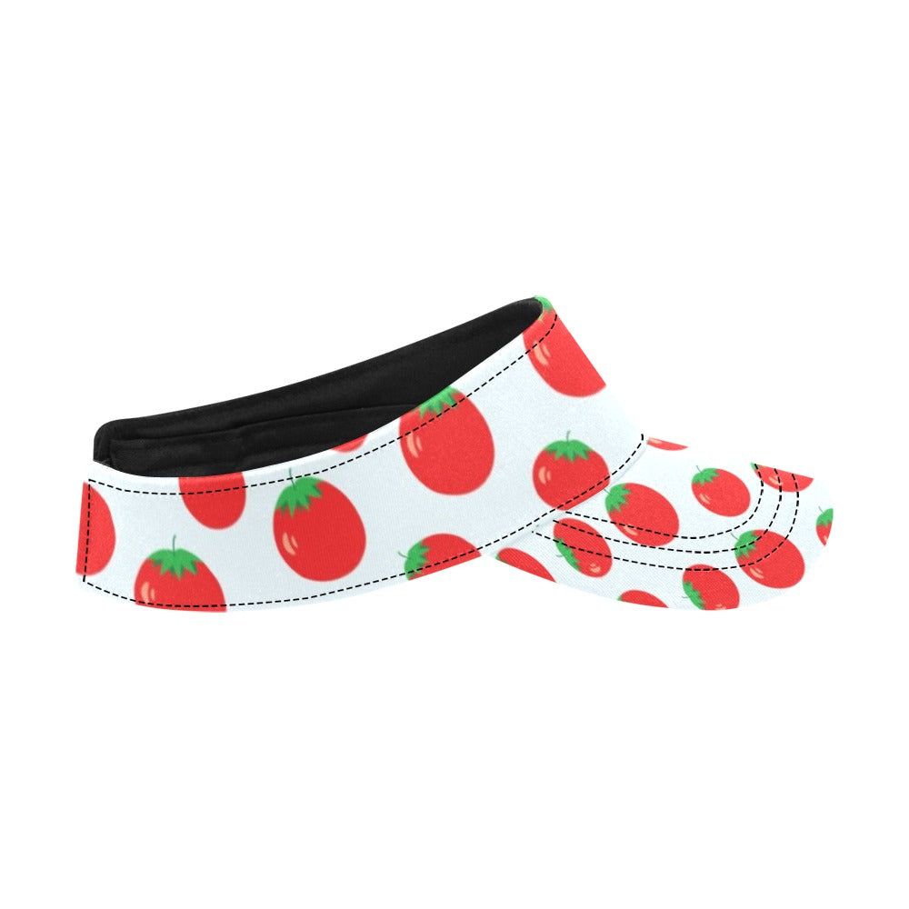 Tomato Print Design LKS307 Unisex Sun Visor