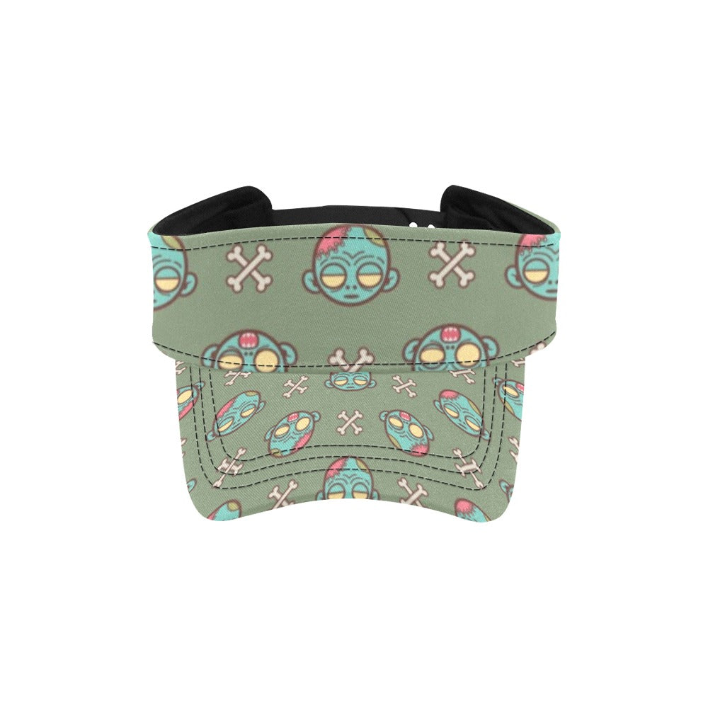 Zombie Print Design LKS301 Unisex Sun Visor