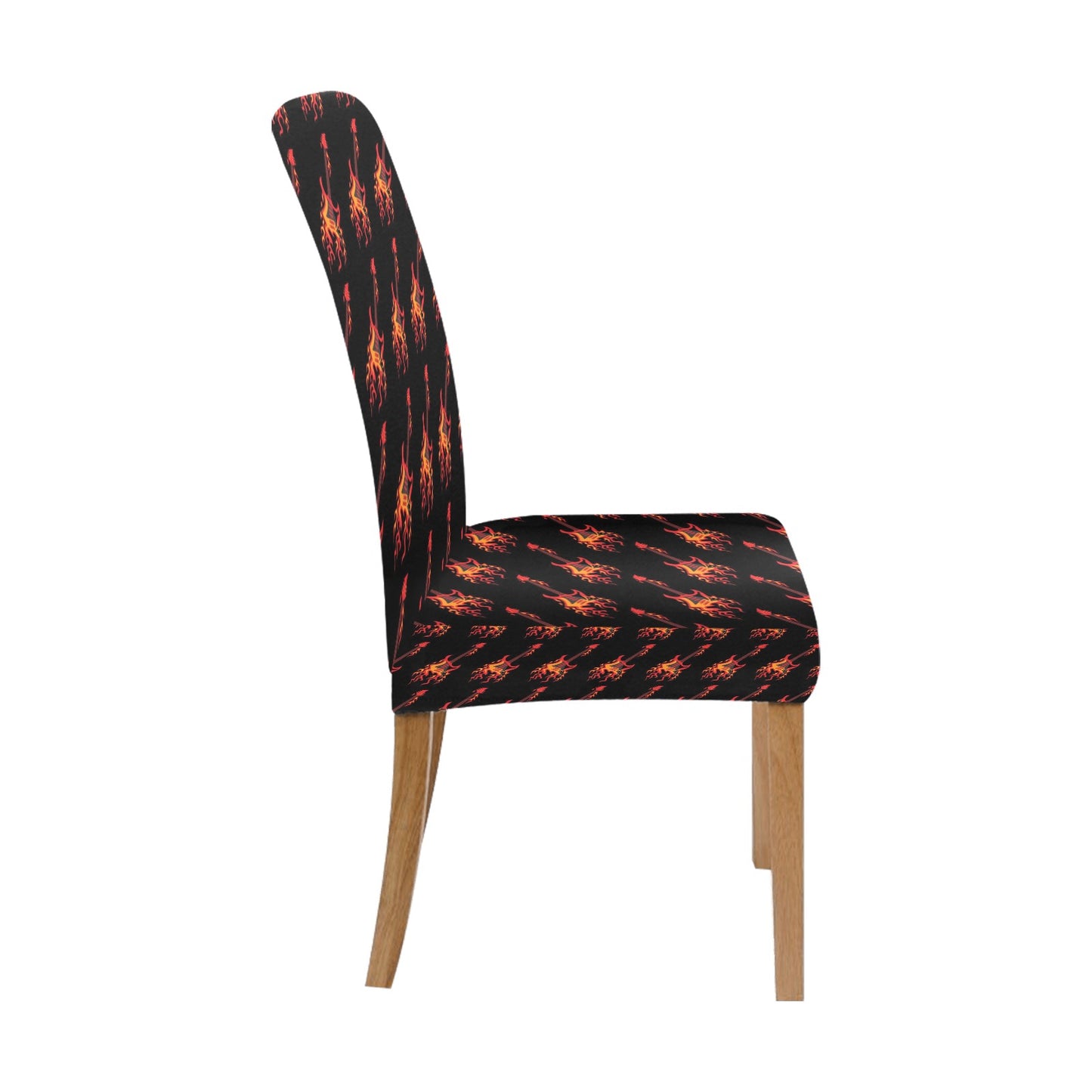 Electric Guitar Print Design LKS406 Dining Chair Slipcover