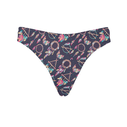 Boho Dream Catcher Colorful Women's Thongs