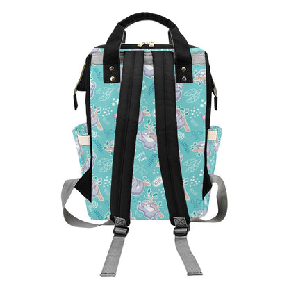 Sloth Print Design LKS309 Diaper Bag Backpack