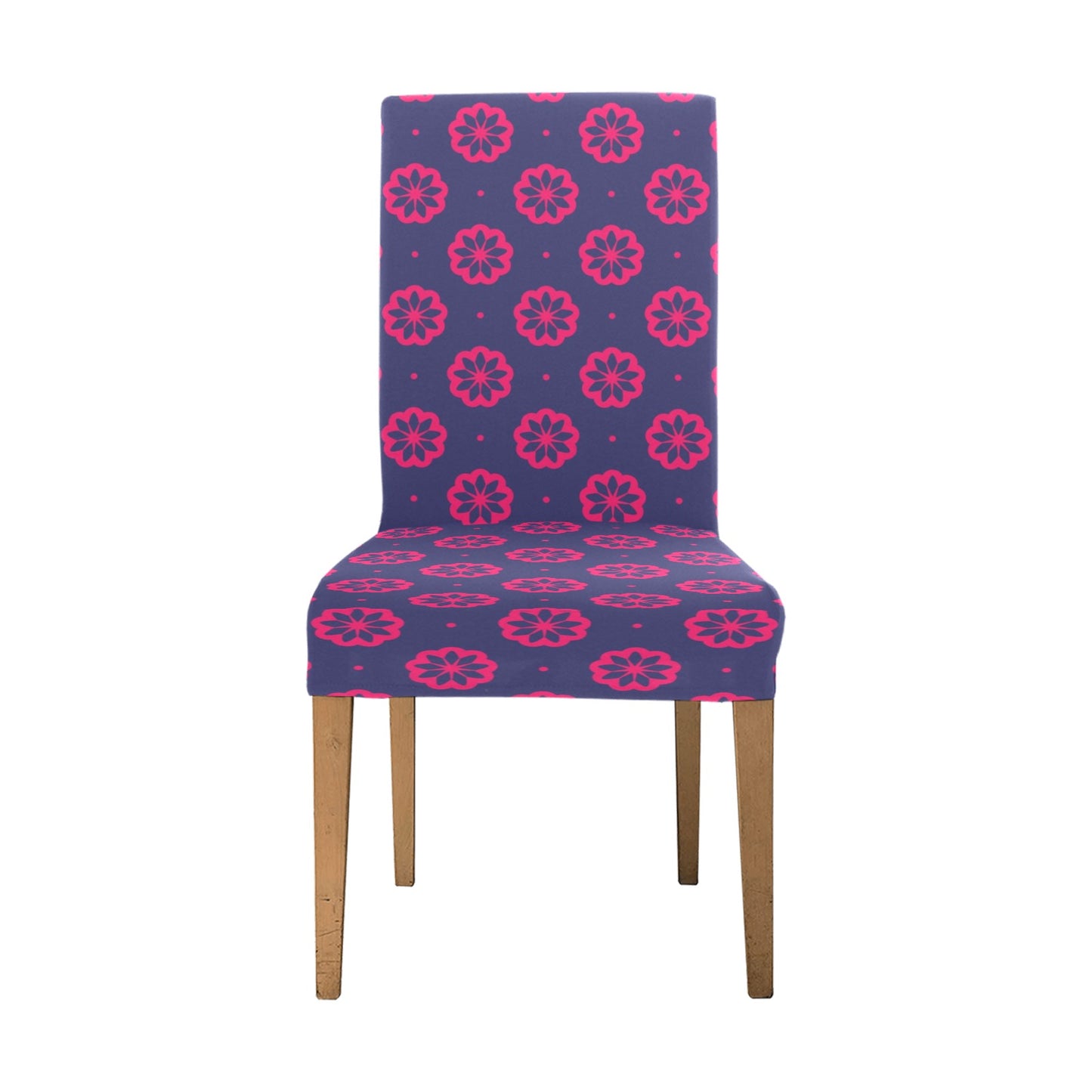 Water Lily Print Design LKS301 Dining Chair Slipcover