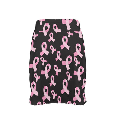 Breast Cancer Awareness Design 17" Golf & Pickleball Skort with Pockets