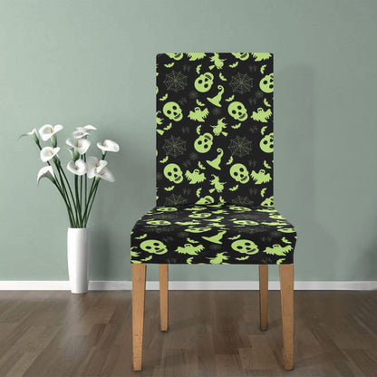 Witch Halloween Print Design LKS306 Dining Chair Slipcover