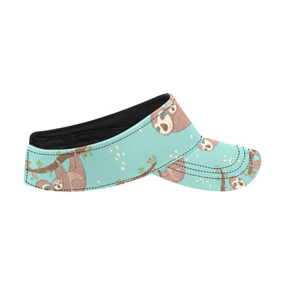 Sloth Print Design LKS302 Unisex Sun Visor