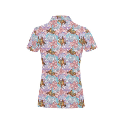 Christian Pattern Print Design 03 Women's Polo Shirt