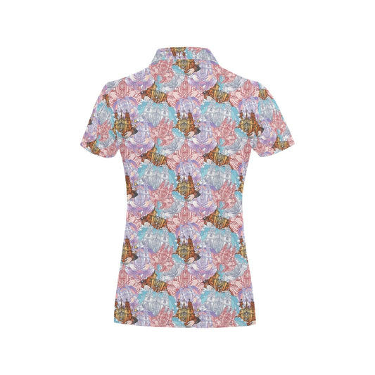 Christian Pattern Print Design 03 Women's Polo Shirt