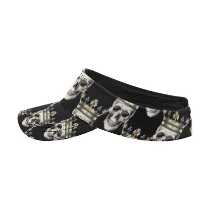 Skull King Print Design LKS3010 Unisex Sun Visor