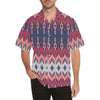 Ikat Print Design LKS401 Men's Men's Hawaiian Shirt