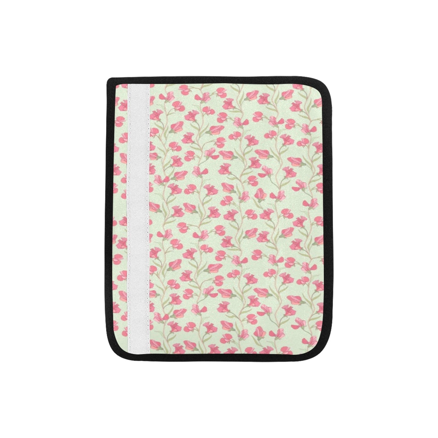 Sweet Pea Print Design LKS301 Car Seat Belt Cover