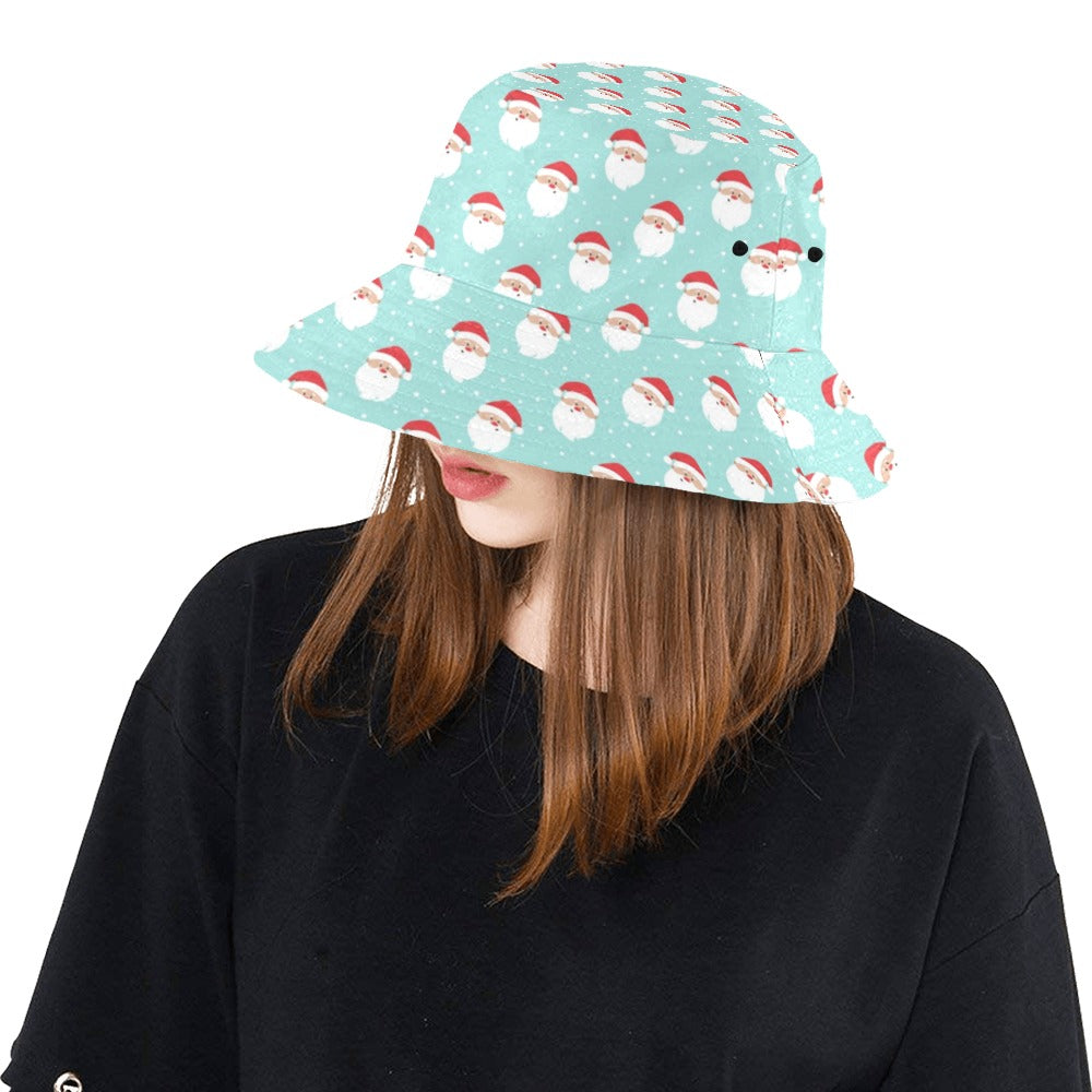 Santa Print Design LKS308 Unisex Bucket Hat