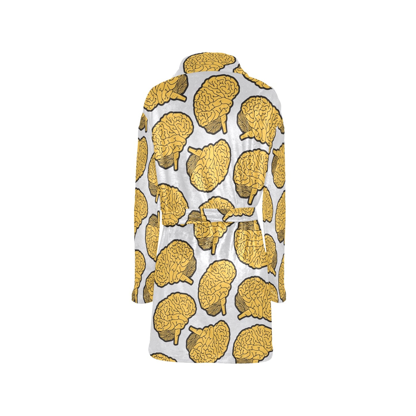 Psychology Pattern Print Design A01 Women's Fleece Robe