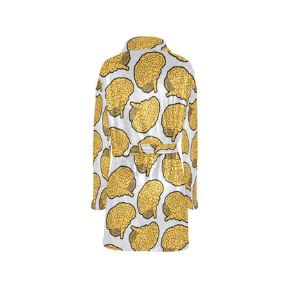 Psychology Pattern Print Design A01 Women's Fleece Robe