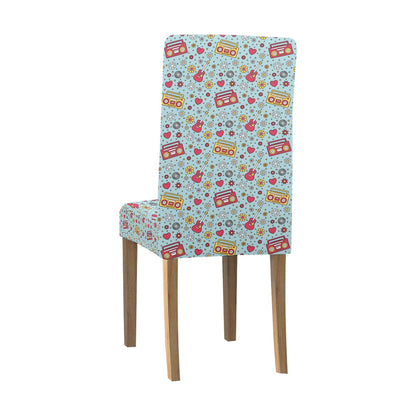 Hippie Print Design LKS307 Dining Chair Slipcover