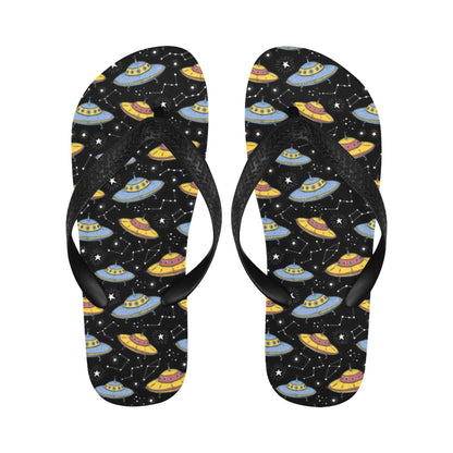 UFO Print Design LKS307 Flip Flops
