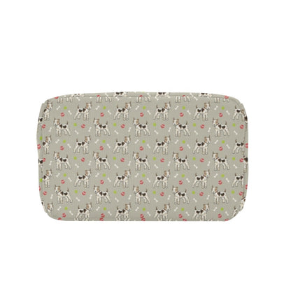 Toy Fox Terriers Print Design LKS301 Insulated Lunch Bag