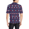 Reindeer Print Design LKS404 Men Polo Shirt