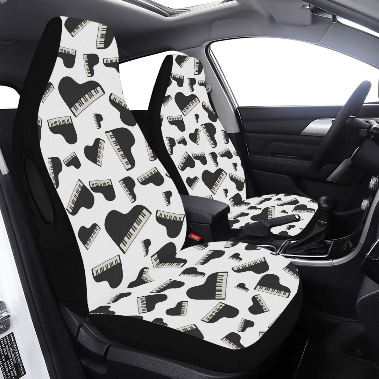 Piano Print Design LKS405 Car Seat Covers