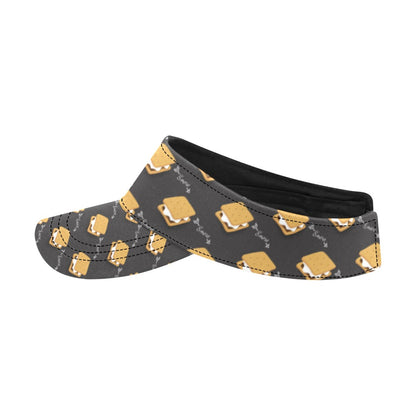 S_Mores Print Design LKS301 Unisex Sun Visor