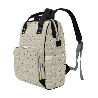 Toy Fox Terriers Print Design LKS301 Diaper Bag Backpack