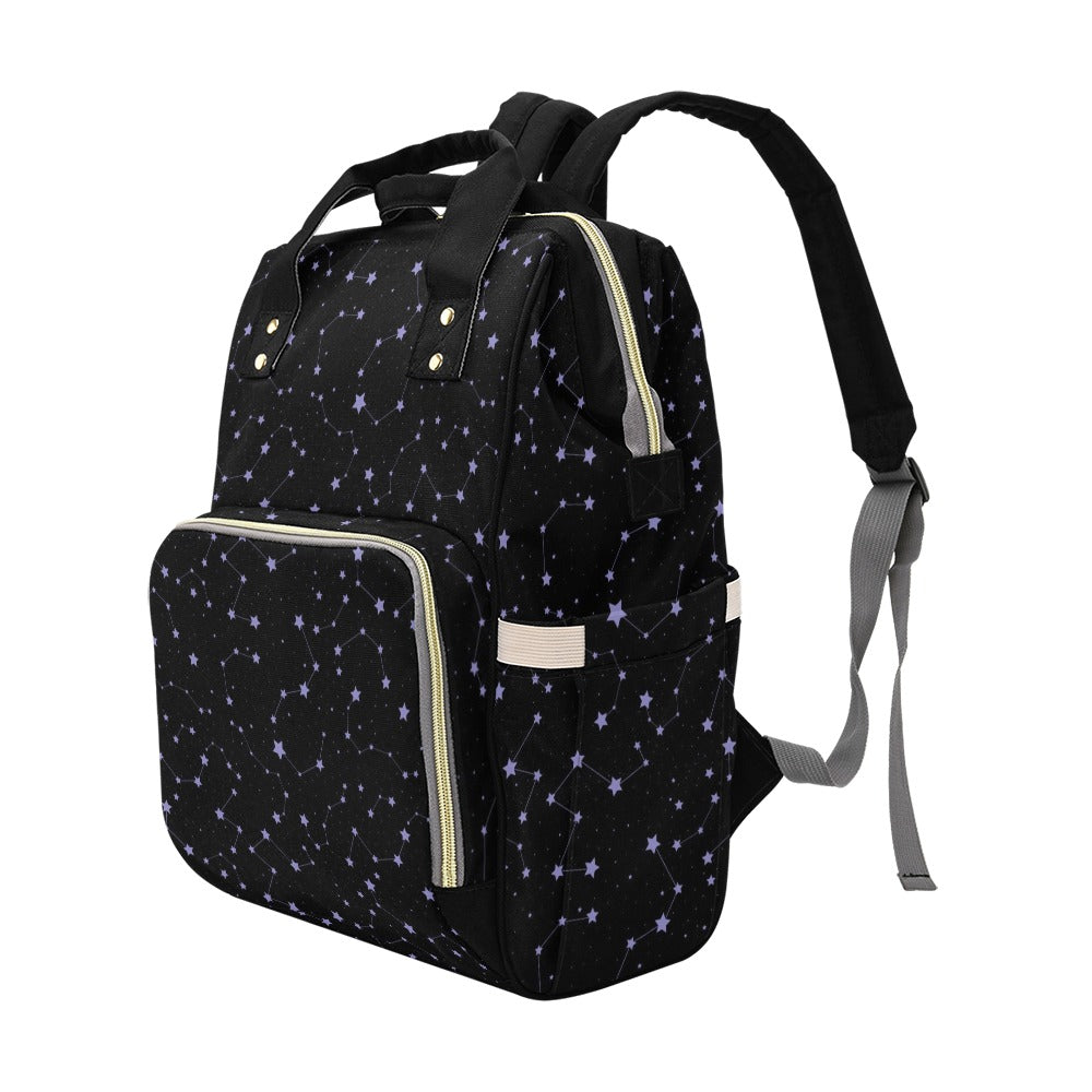 Star Print Design LKS303 Diaper Bag Backpack