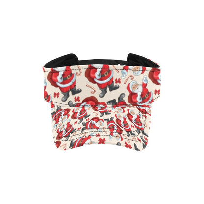 Santa Christmas Themed Print Design LKS302 Unisex Sun Visor