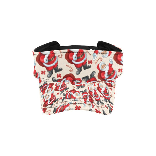 Santa Christmas Themed Print Design LKS302 Unisex Sun Visor