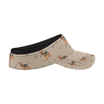 Yorkshire Terriers Print Design LKS305 Unisex Sun Visor