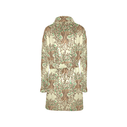 Celtic Tree of life Women's Fleece Robe