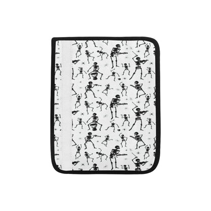 Skeleton Music Player Print Design LKS303 Car Seat Belt Cover