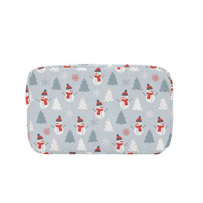 Snowman Print Design LKS302 Insulated Lunch Bag