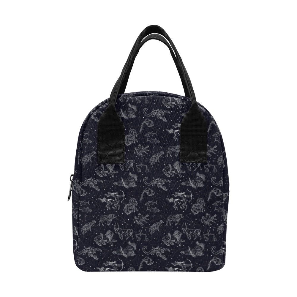 Zodiac Print Design LKS304 Insulated Lunch Bag