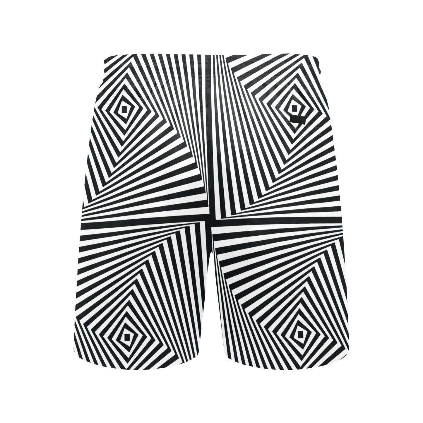 Vortex Print Design LKS302 Men's Swim Trunks Beach Shorts