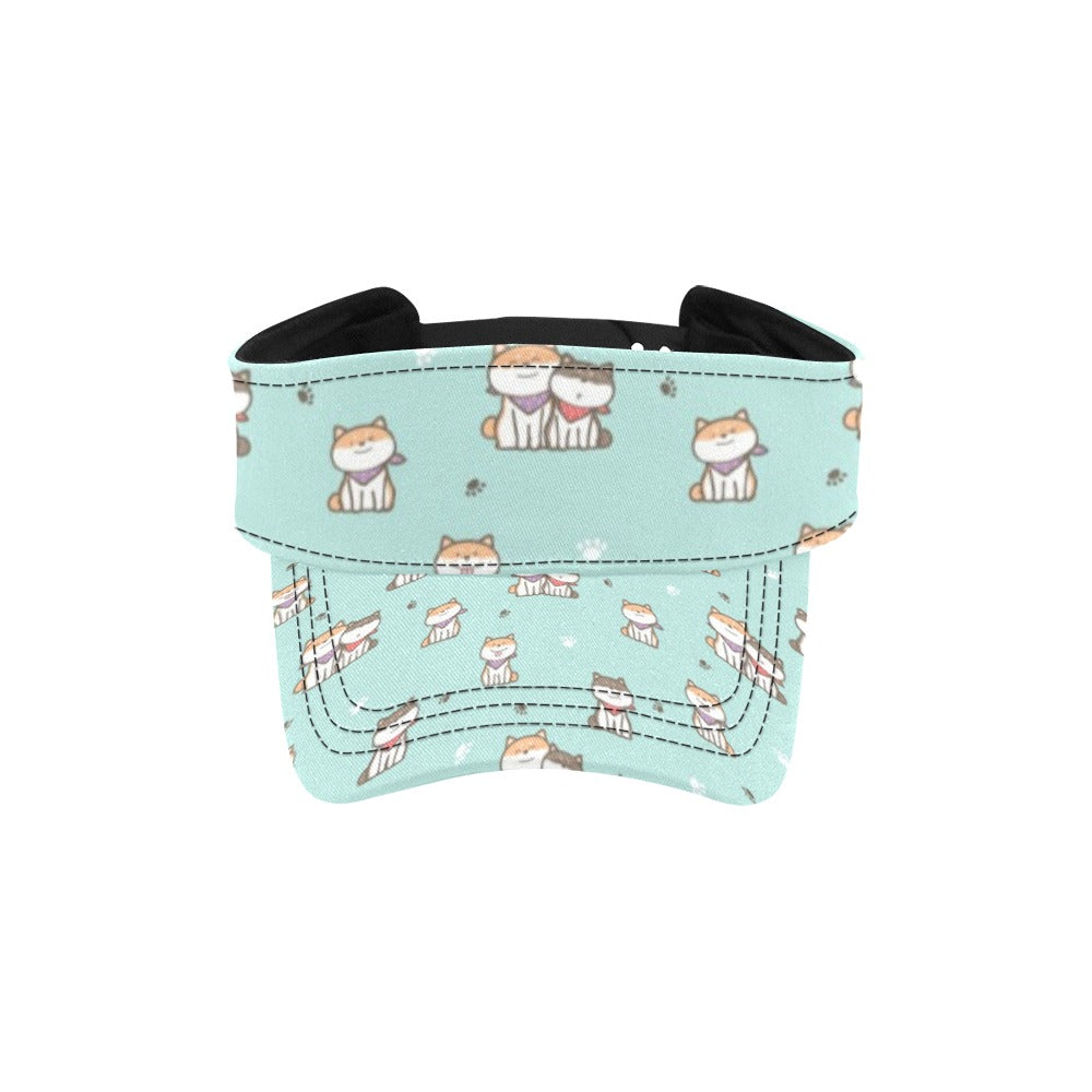 Shiba Inu Print Design LKS302 Unisex Sun Visor