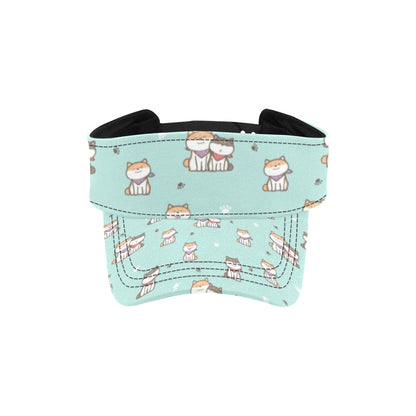 Shiba Inu Print Design LKS302 Unisex Sun Visor