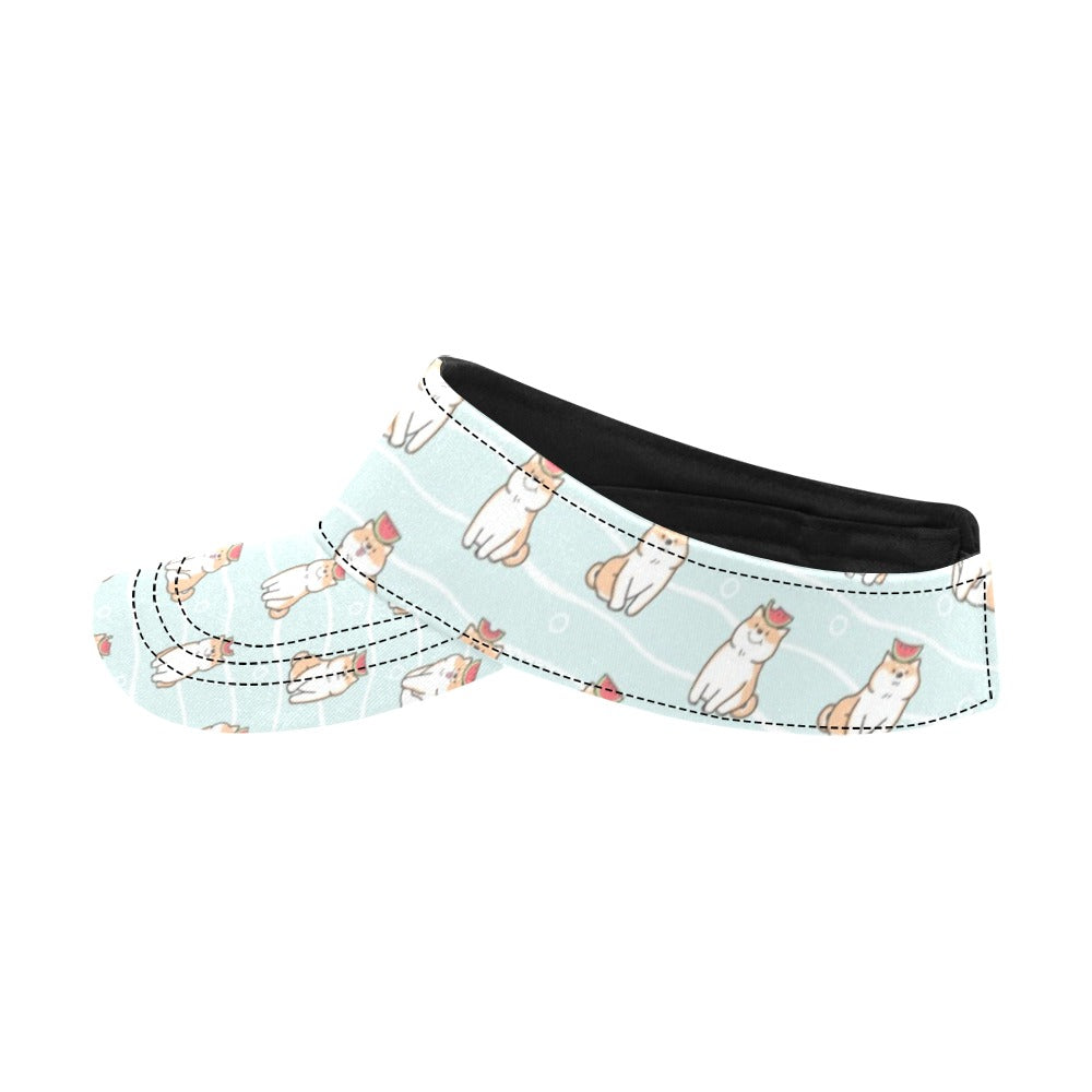Shiba Inu Print Design LKS3011 Unisex Sun Visor