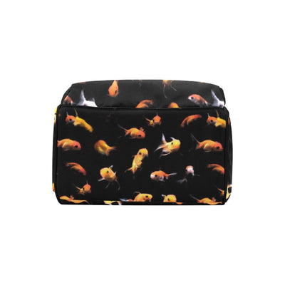 Goldfish Print Design LKS402 Diaper Bag Backpack