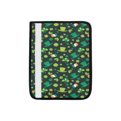 Shamrock Saint Patrick's Day Print Design LKS304 Car Seat Belt Cover
