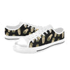 Burrito Print Design LKS303 Women's White Low Top Shoes