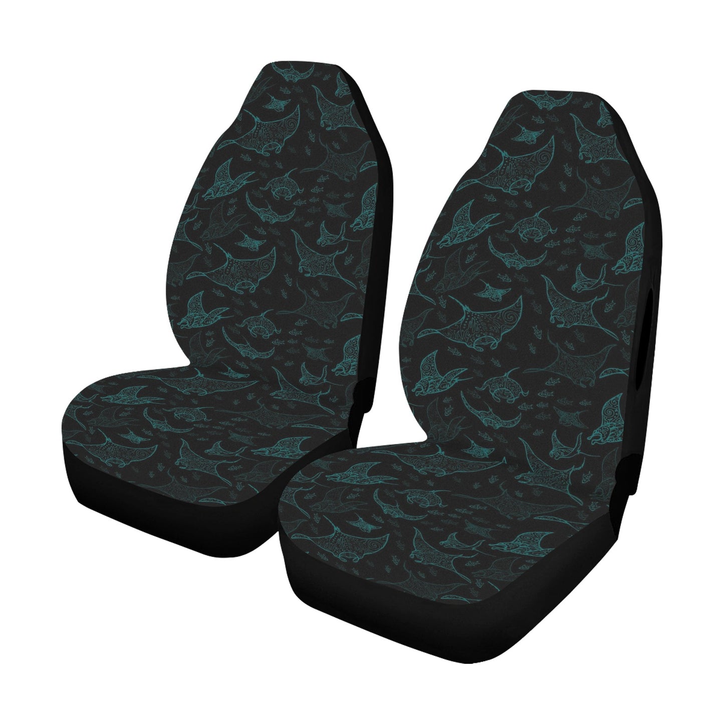 Manta Ray Print Design LKS402 Car Seat Covers