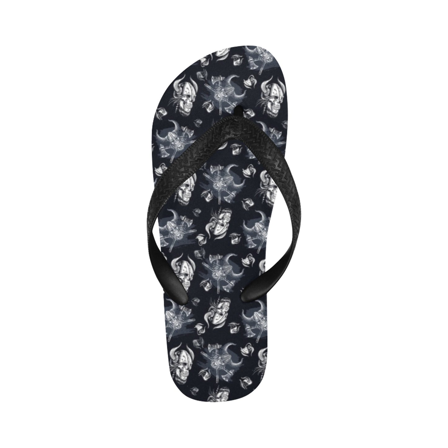 Vikings Print Design LKS304 Flip Flops