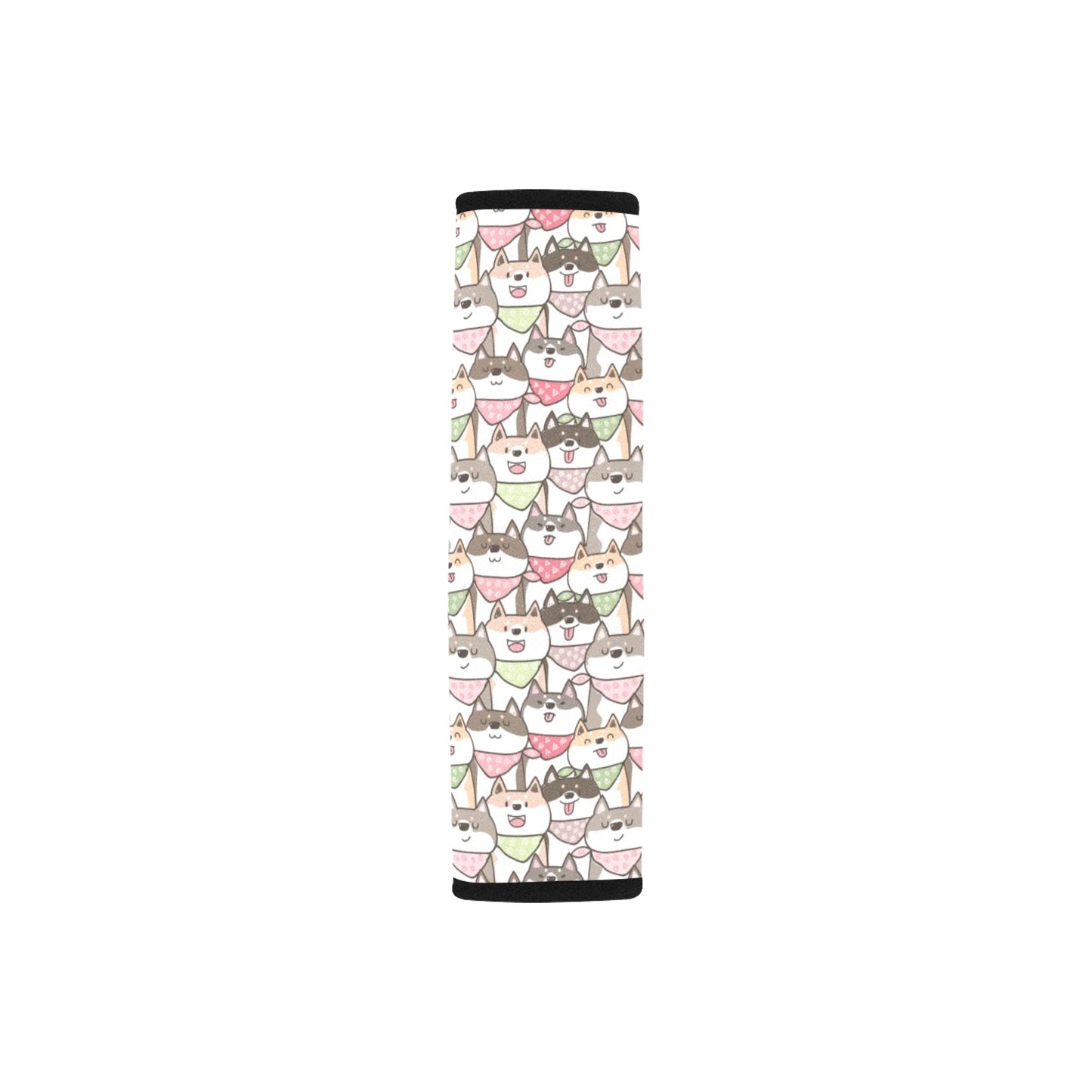Shiba Inu Print Design LKS305 Car Seat Belt Cover