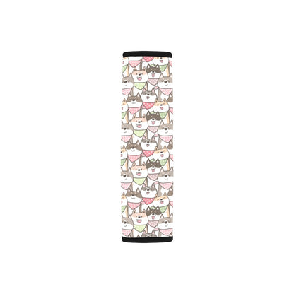 Shiba Inu Print Design LKS305 Car Seat Belt Cover
