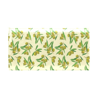 Olive Print Design LKS302 Women's Trifold Wallet
