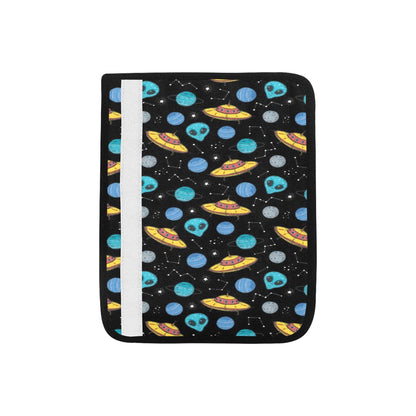 UFO Alien Print Design LKS306 Car Seat Belt Cover