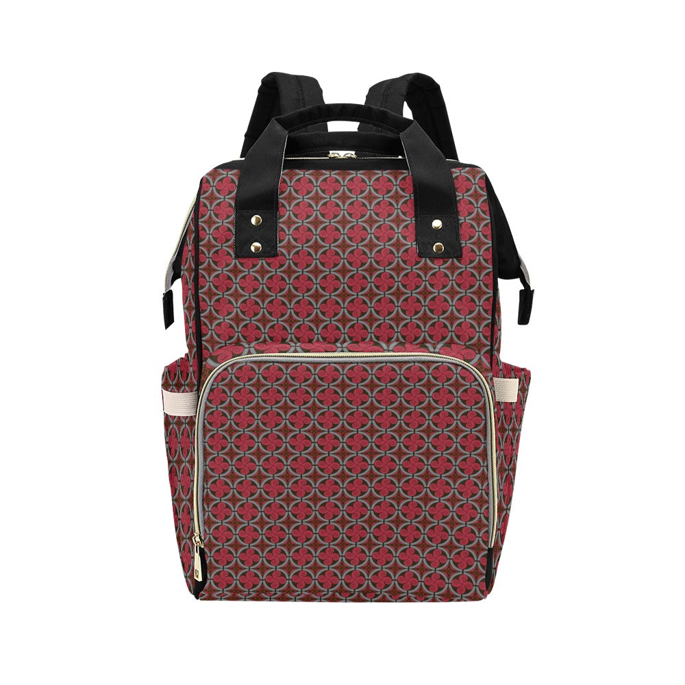 Vikings Print Design LKS301 Diaper Bag Backpack