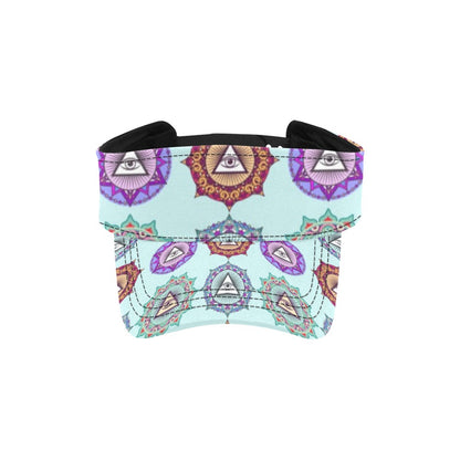 Third Eye Print Design LKS302 Unisex Sun Visor