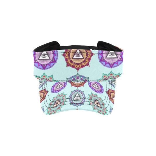 Third Eye Print Design LKS302 Unisex Sun Visor
