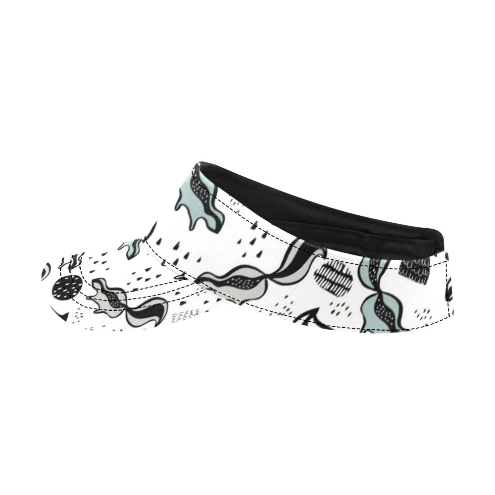 Skunk Print Design LKS303 Unisex Sun Visor