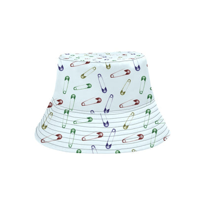 Safety Pin Print Design LKS303 Unisex Bucket Hat
